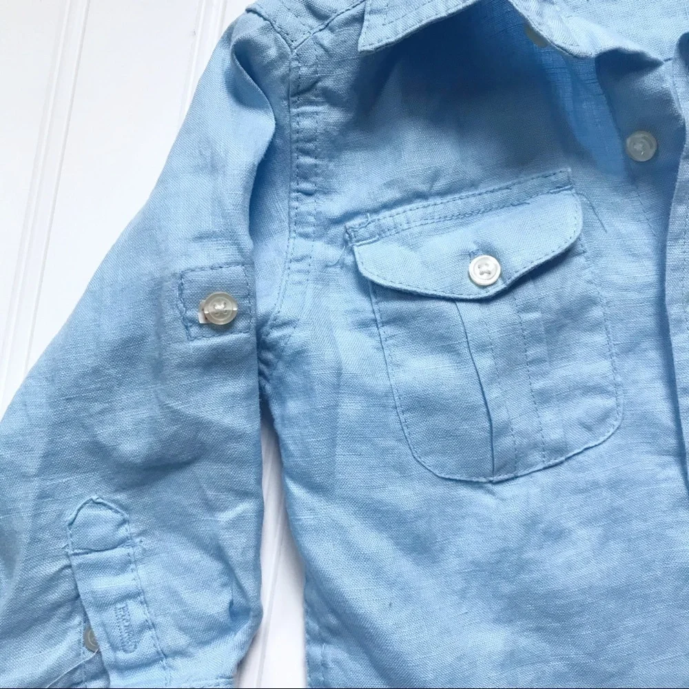 •Children’s Place• chambray shirt